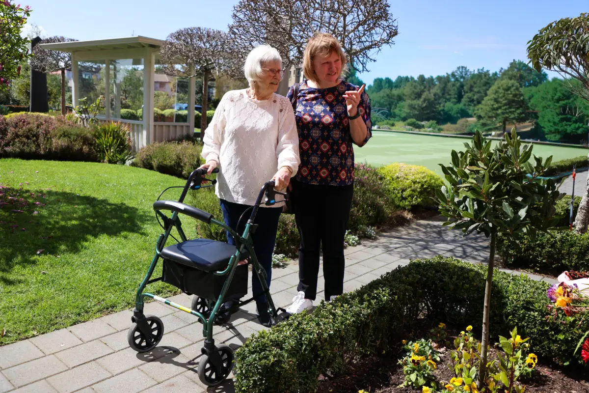 Haven Care registered nurse supporting a client recovering at home