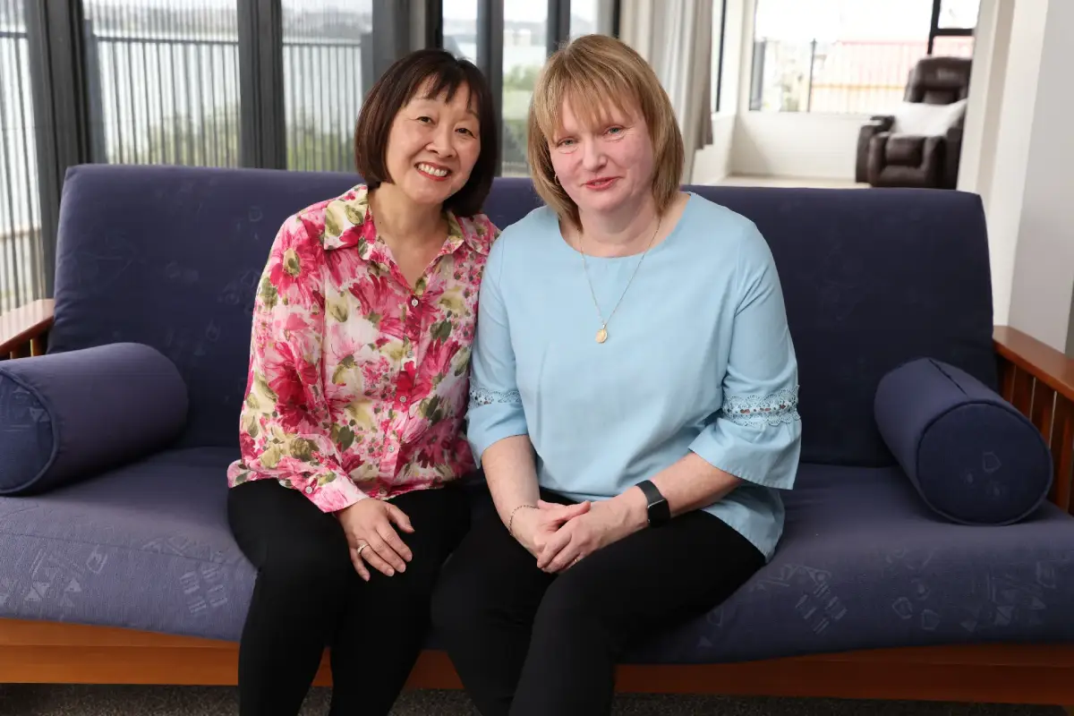 Trish and Fiona, founders of Haven Care